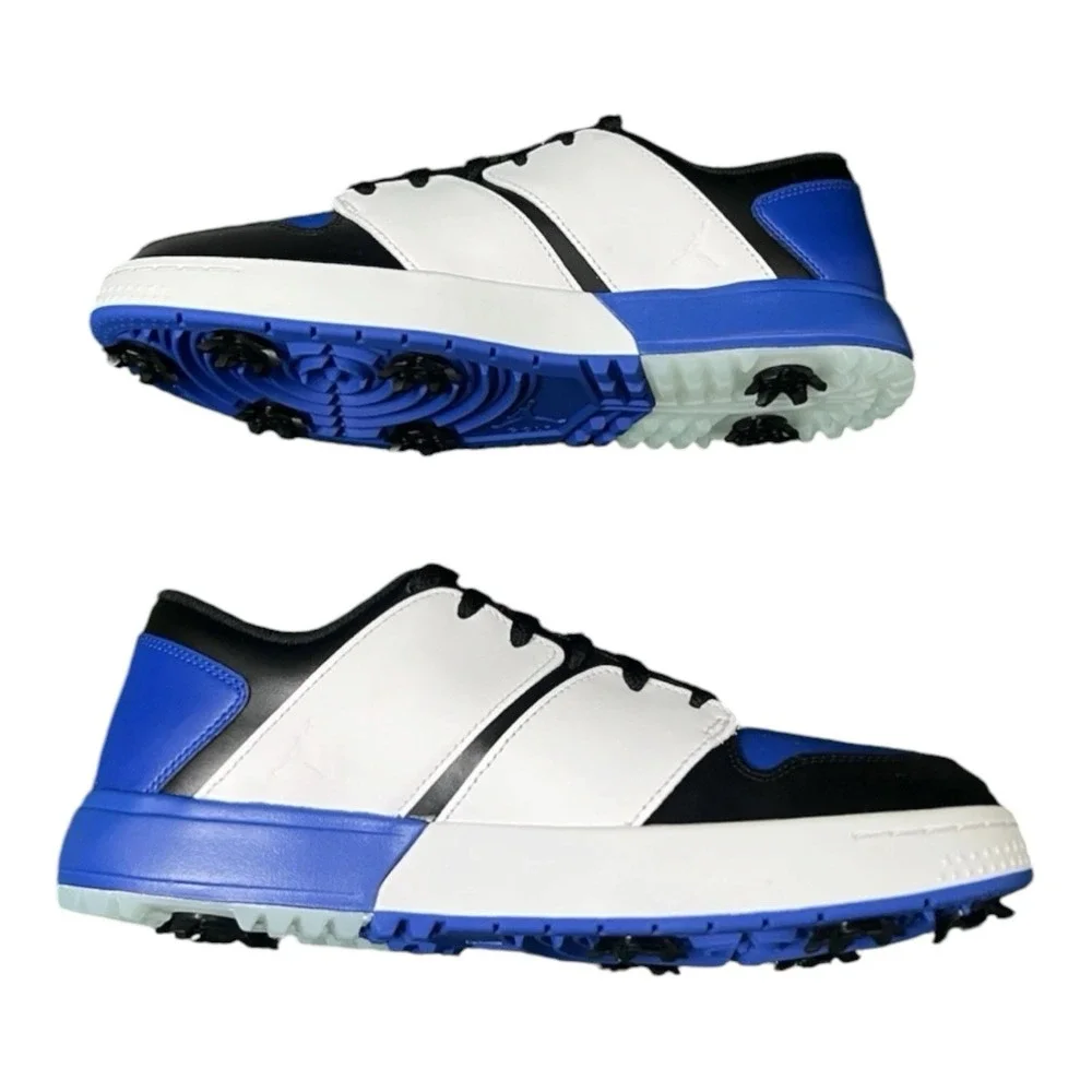 Nike Air Jordan NU Retro 1 G Golf Shoes Blue White Black FZ4153 004 Men's Sz 15